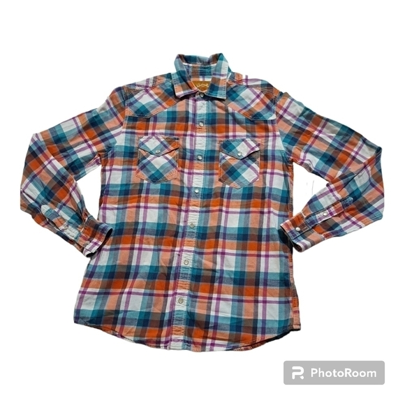 Red Camel Handcrafted Flannel Size Medium - Picture 1 of 8